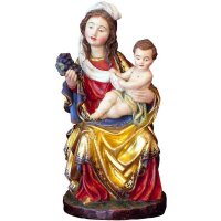 Santa Maria Vergine Uva seduta (Mantello oro)