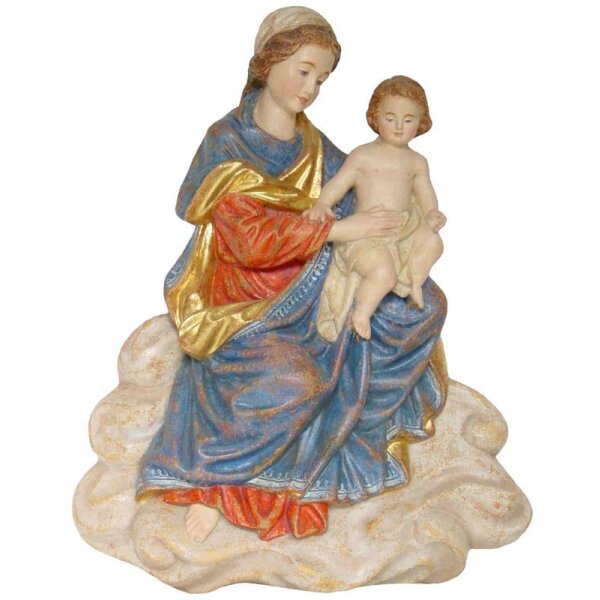 Santa Maria Vergine Nuvola (rilievo) Antico 50 cm