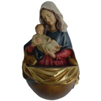 Holy water (Virgin mary with child) Natural 5,91 inch