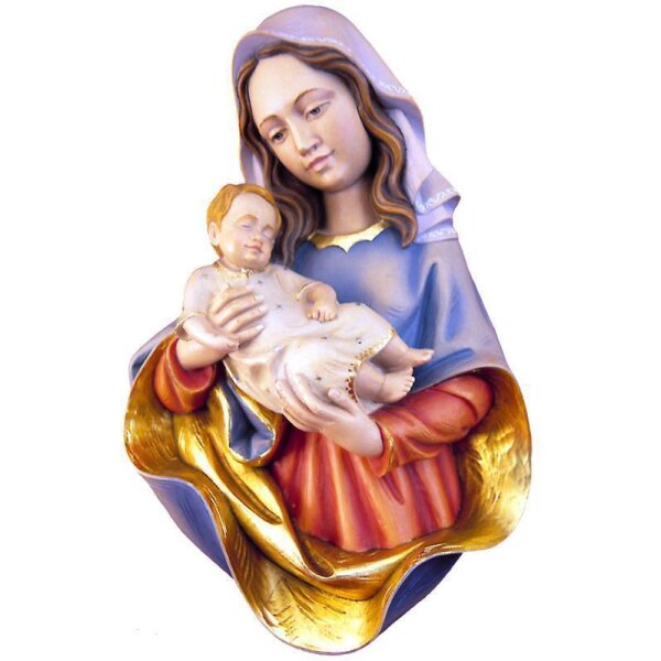 Santa Maria Vergine Busto Acquarello 40 cm