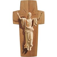 Hanging Risen Christ with board