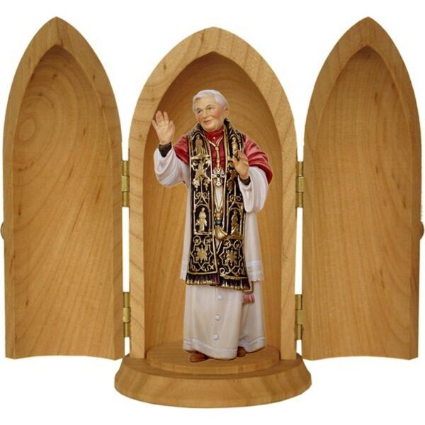 Papa Benedetto XVI nella nicchia