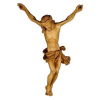 Corpo di Cristo barocco in cirmolo