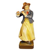 Flute player in pine