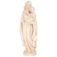 Madonna with child and apple