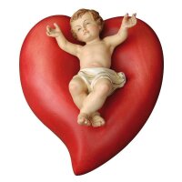 Heart with Jesus child