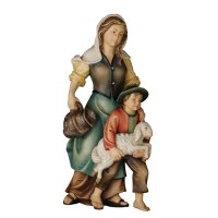 Herds-woman with boy