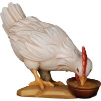 Hen with bowl