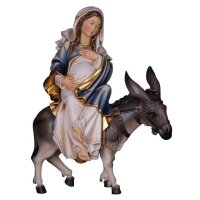 Pregnant Mary on donkey (Search for an inn)