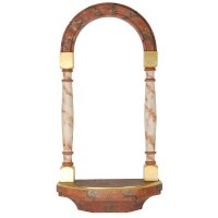 Simple wall arch console