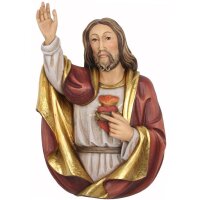 Sacred Heart of Jesus half-length portrait