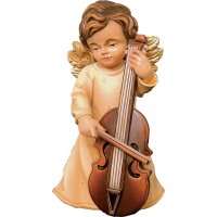 Angelo natalizio con violoncello