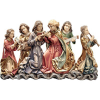 Relief angels playing