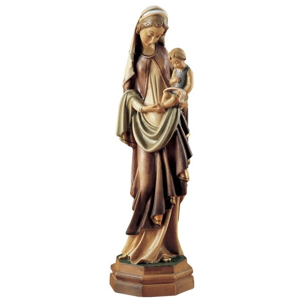Virgin with child gotic