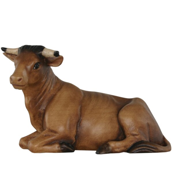 Ox lying tirolean crib - color - 4,3 inch