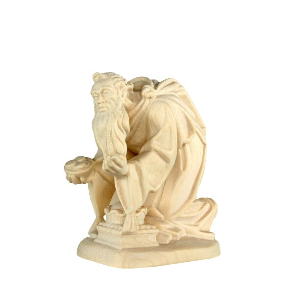 Wise man kneeling baroque crib - natural - 5,1 inch