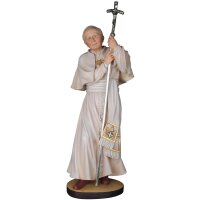Santo Giovanni Paolo II Colorato 20 cm