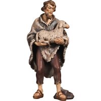 A-Shepherd with lamb