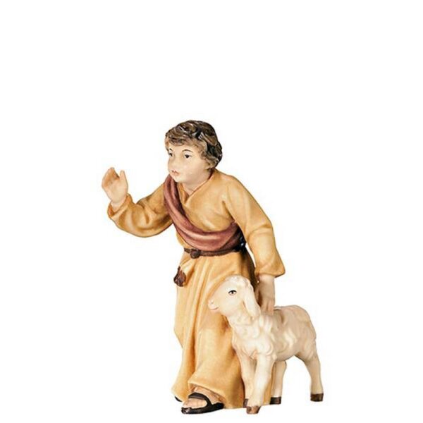 A-Shepherd-boy with lamb - colored - 4,3 inch