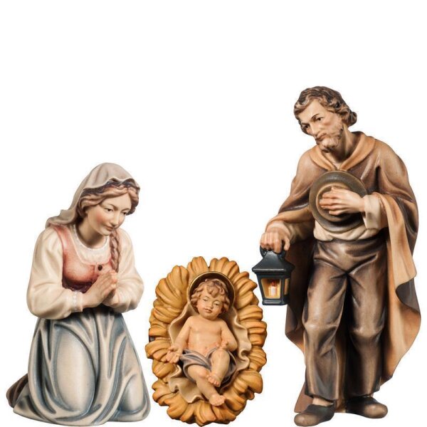 H-The Holy Family O 4pcs. - colored - 3,2 inch