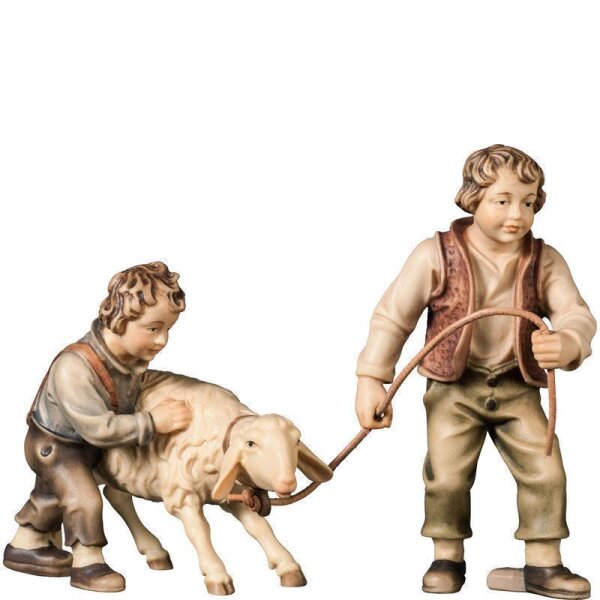 H-Boys with stubborn sheep 2pcs. - colored - 3,9 inch