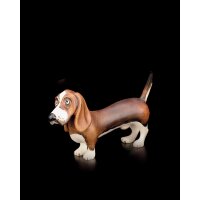 Basset hound (senza piedist. in plexigl)