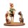 Pinocchio with fox & cat (with pedestal)