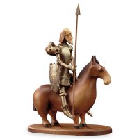 Don Quichote auf Pferd (mit Sockel)
