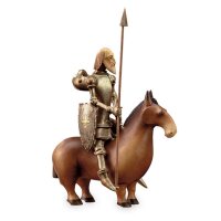 Don Quichote auf Pferd (ohne Sockel)