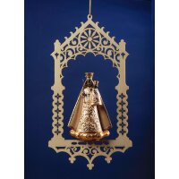 Madonna nera di Einsiedeln nella nicchia
