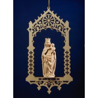 Madonna del Pilar nella nicchia