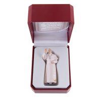 Pope Francis with case