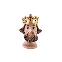 Re magio - testa con corona e barba