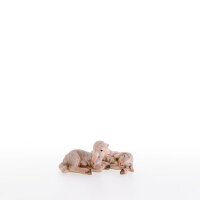 Couple of lambs lying down