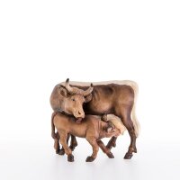 Mucca con vitello