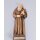 St. Brother Conrad of Parzham with case - Dark stain, wax polished (NS) - 2,76 inch