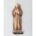Hl.Franziskus von Assisi - Nusstonbeize gewachst (NS) - 7 cm