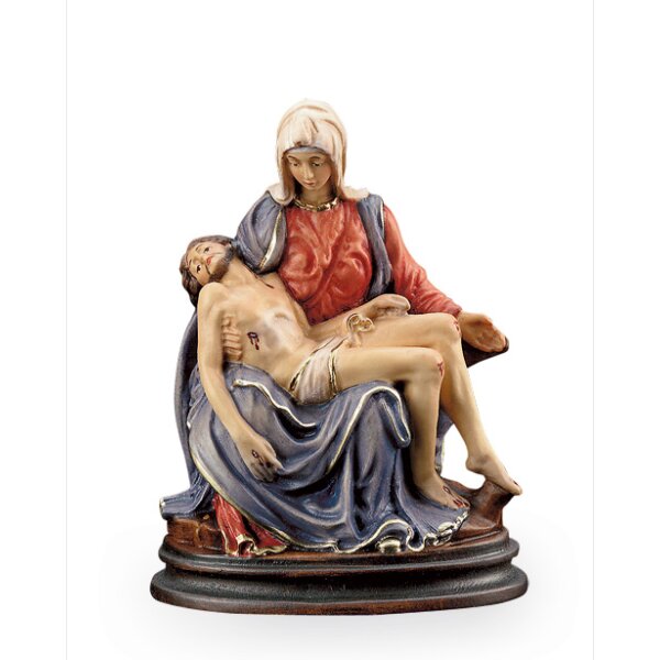 Pieta by Michelangelo - painted in oil colours (C ) - 5,51 inch