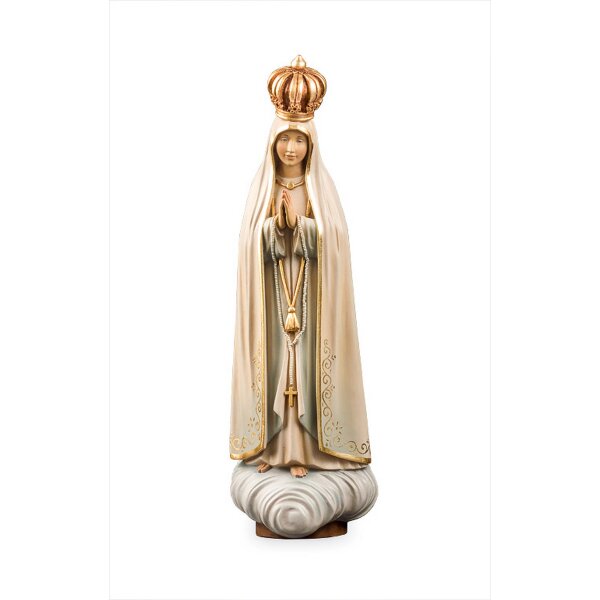 Madonna di Fatima - Patinato a 2 toni (ZF) - 36 cm