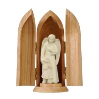 Guardian angel with girl - modern in niche