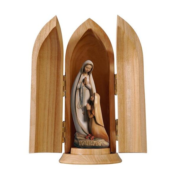 Our Lady of Lourdes+Bernad.mod.stil.in niche