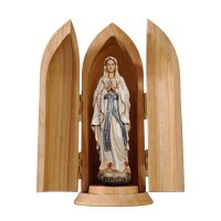 Our Lady of Lourdes in niche