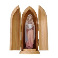 Our Lady of Heart in niche