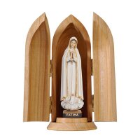 Our Lady of Fatima in niche