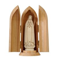 Our Lady of Fatima in niche