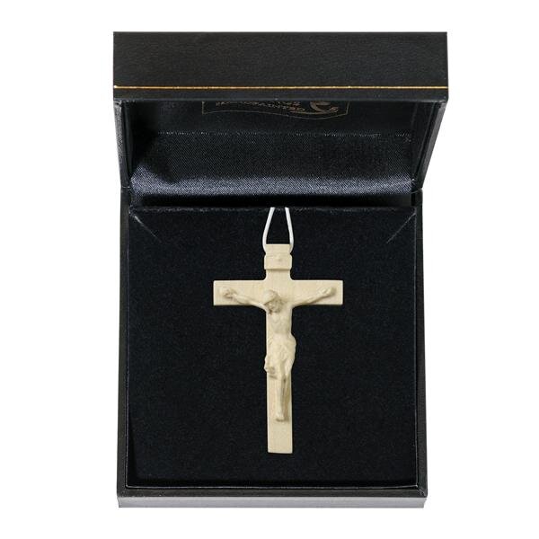 Rosary cross-string with case