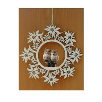 Edelweiss decor-pair of owl