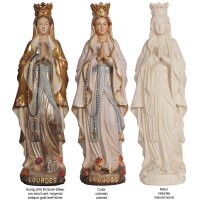 Madonna Lourdes con corona