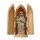 Our Lady of Mariazell sitting in niche