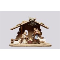 HE Nativity set 7 pcs-stable Tyrol for H.Fam